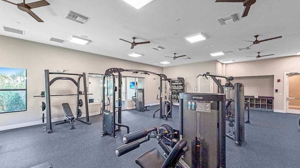 Delray Trails Amenity Clubhouse Interior Gym 1of5