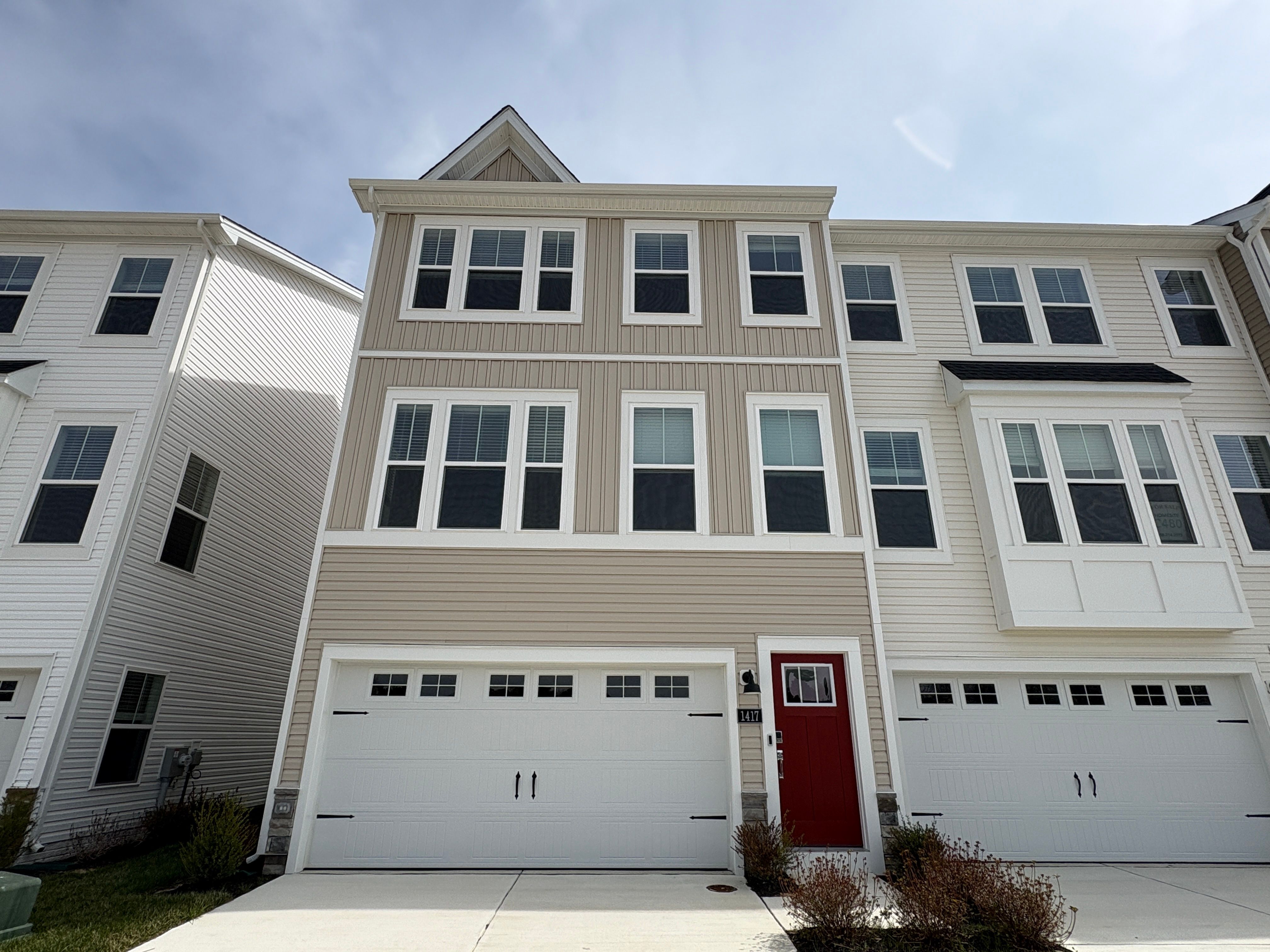 Elmwood Front Load Garage - Lakeside at Trappe - Townhomes: Trappe, Maryland - Lennar