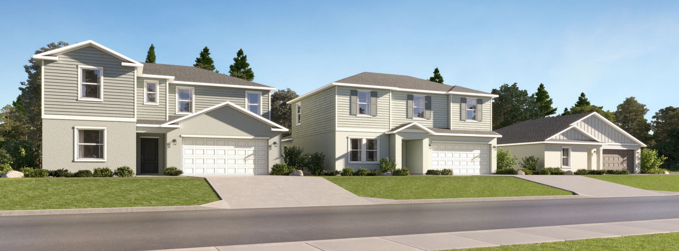 Estates Bellamy Crossing Streetscape