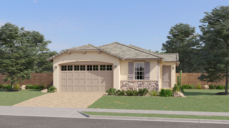 Barbaro Plan 3570 - Blossom Rock - Discovery: Apache Junction, Arizona - Lennar