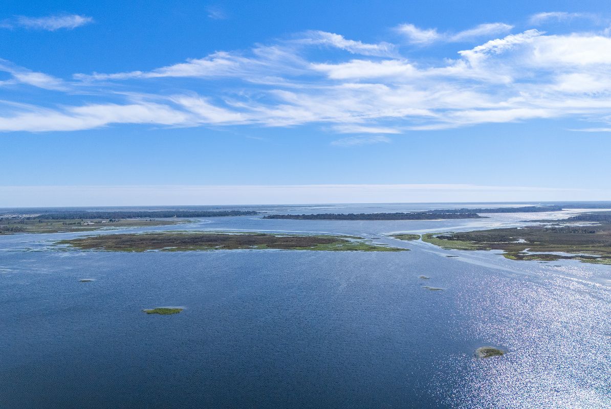 Kissimmee Lake Tohopekaliga Aerial 1of2
