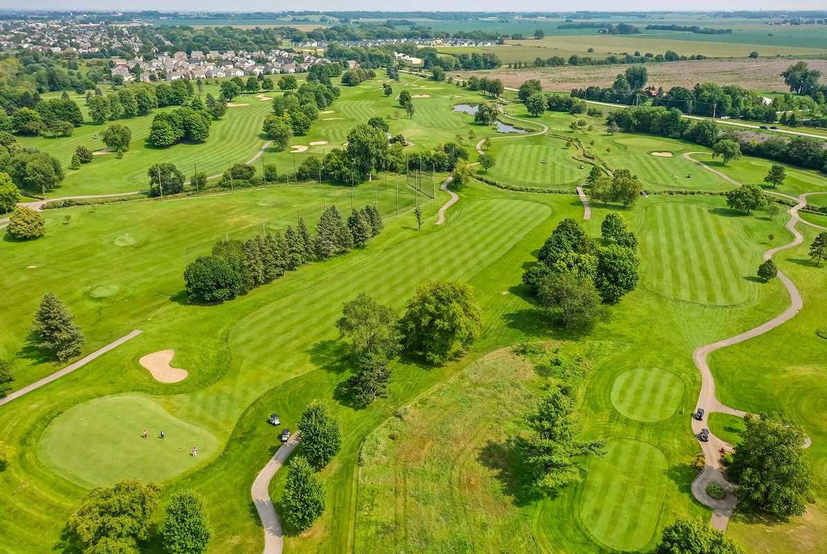 Oswego Aerial Fox Bend Golf Course