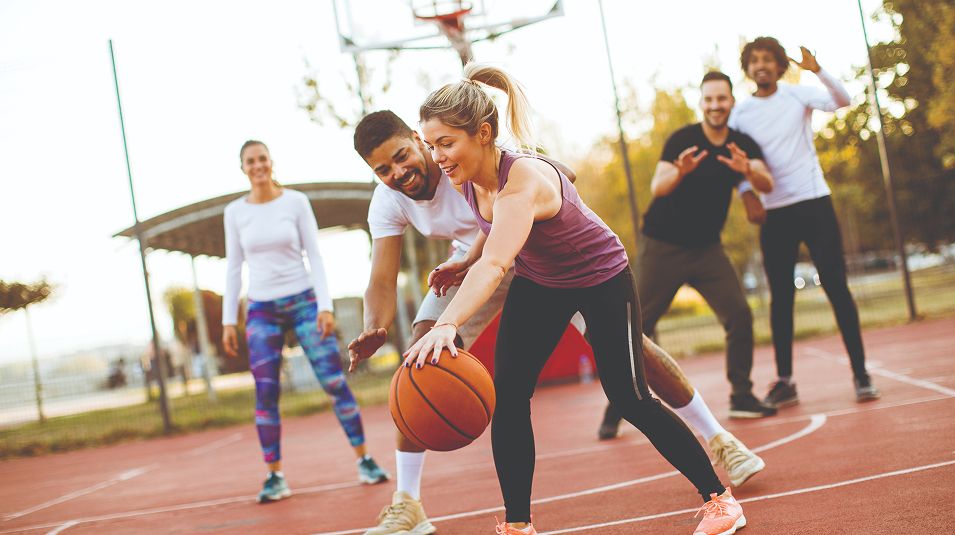 N Pic Sports Basketball Coed Pickup Game