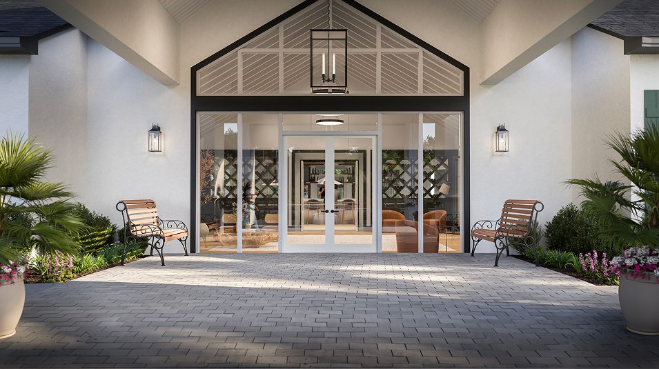 Calusa Country Club Amenity Clubhouse Entry