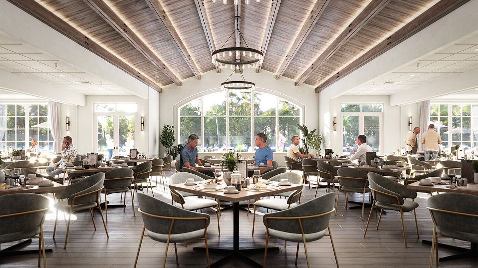 Calusa Country Club Amenity Clubhouse Dining 1of2