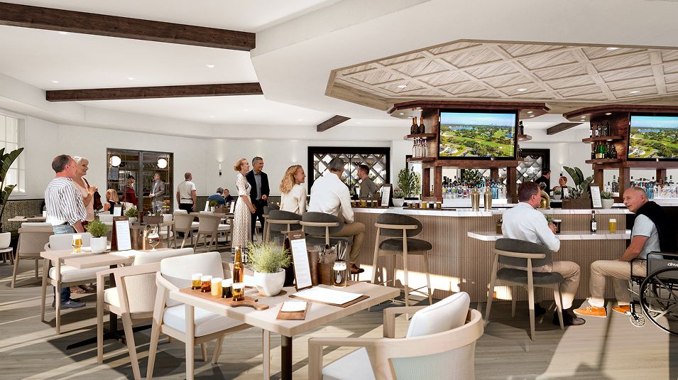 Calusa Country Club Amenity Clubhouse Tavern 1of2