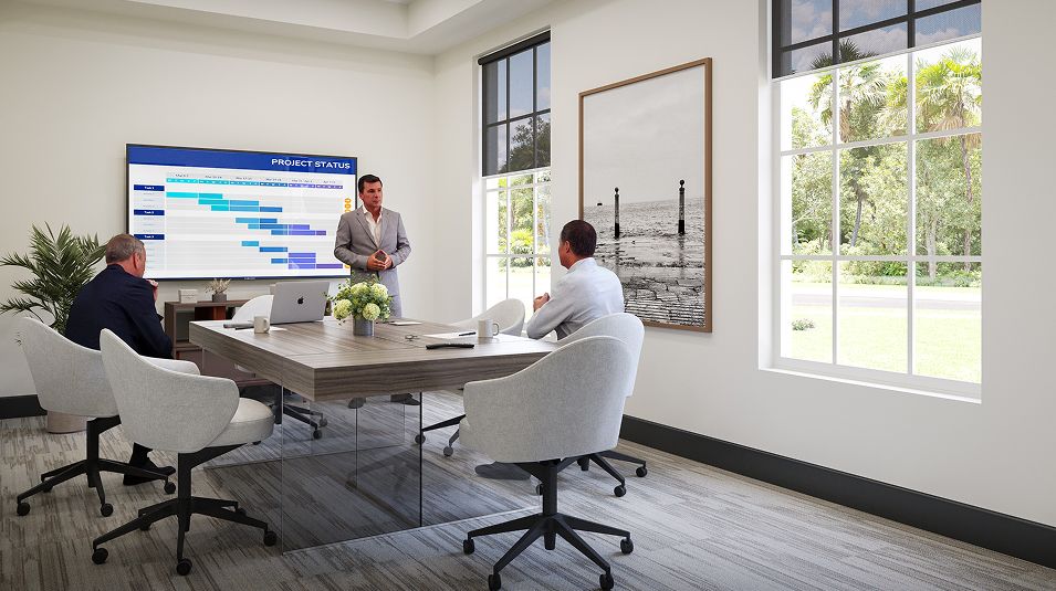 Calusa Country Club Amenity Clubhouse Conference Room