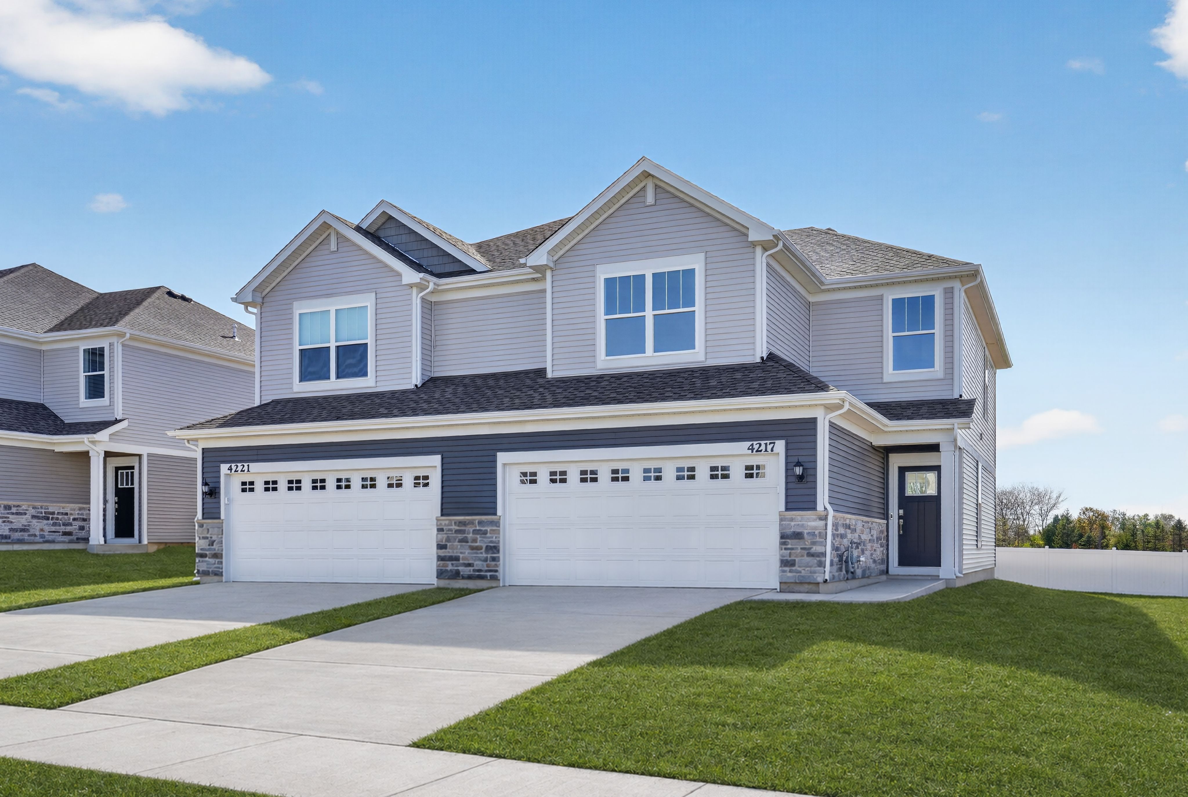 Marianne - Riverwoods - Duplex: Woodstock, Illinois - Lennar
