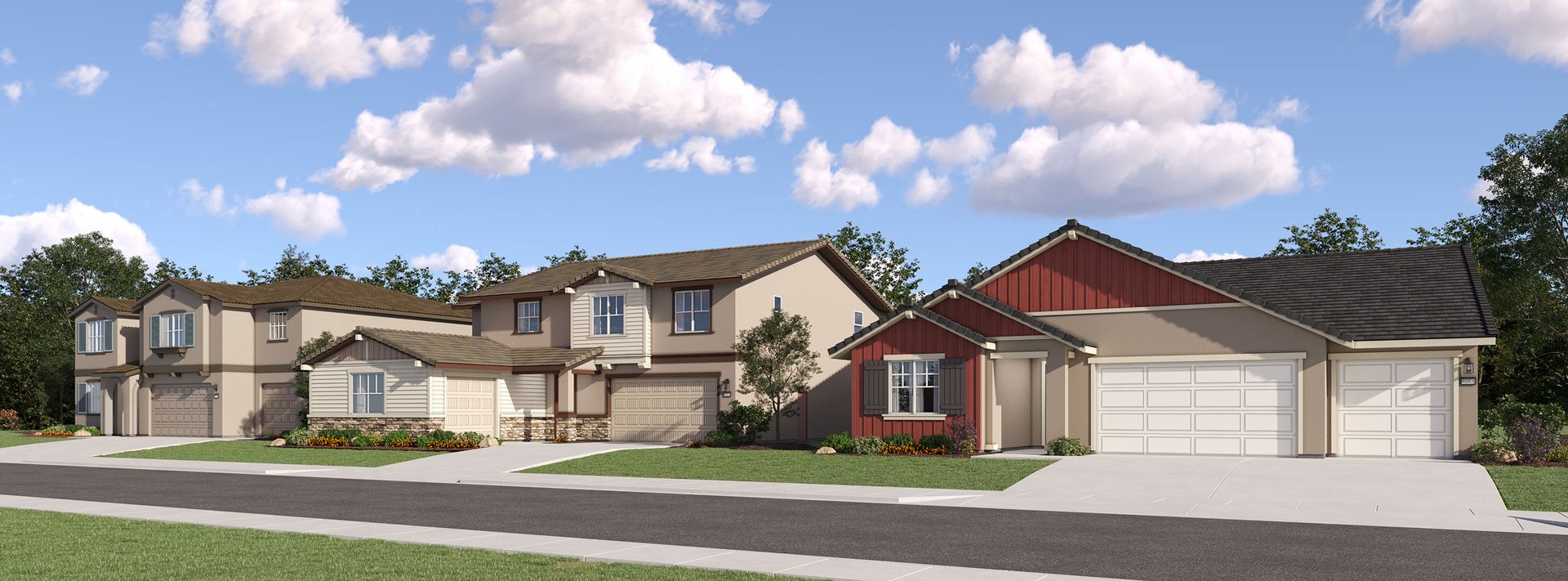 Livorna Tuscan Ridge South Streetscape