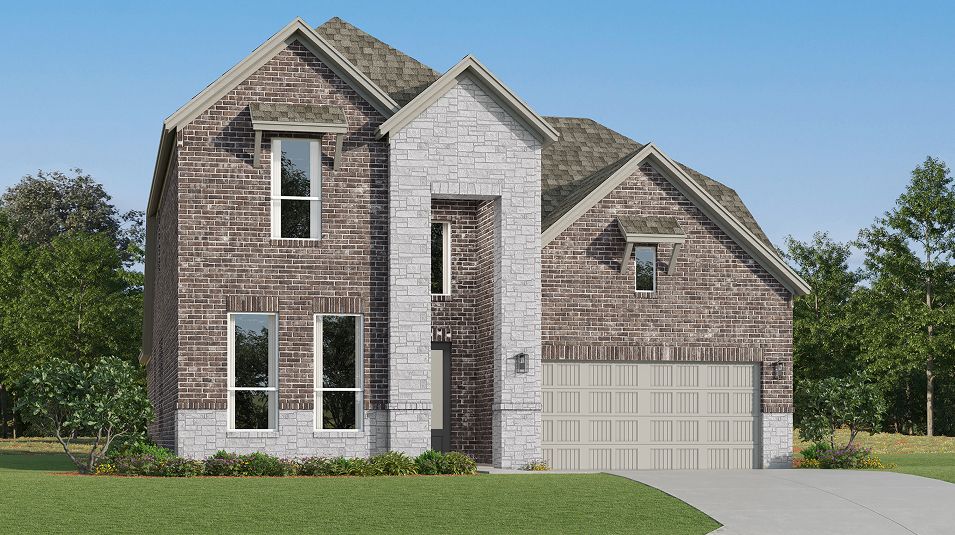 Bridle - The Highlands - Richmond and Woodbridge Collections: Porter, Texas - Lennar