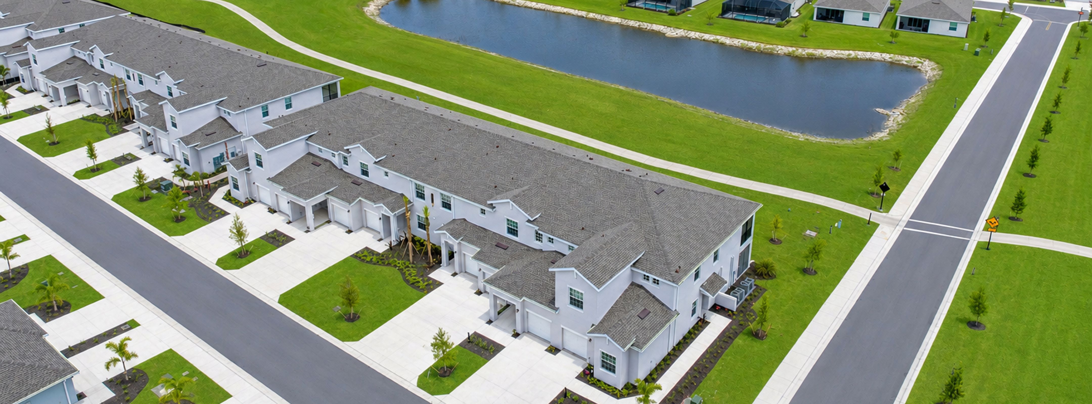 Carriage Homes Ibis Landing Streetscape