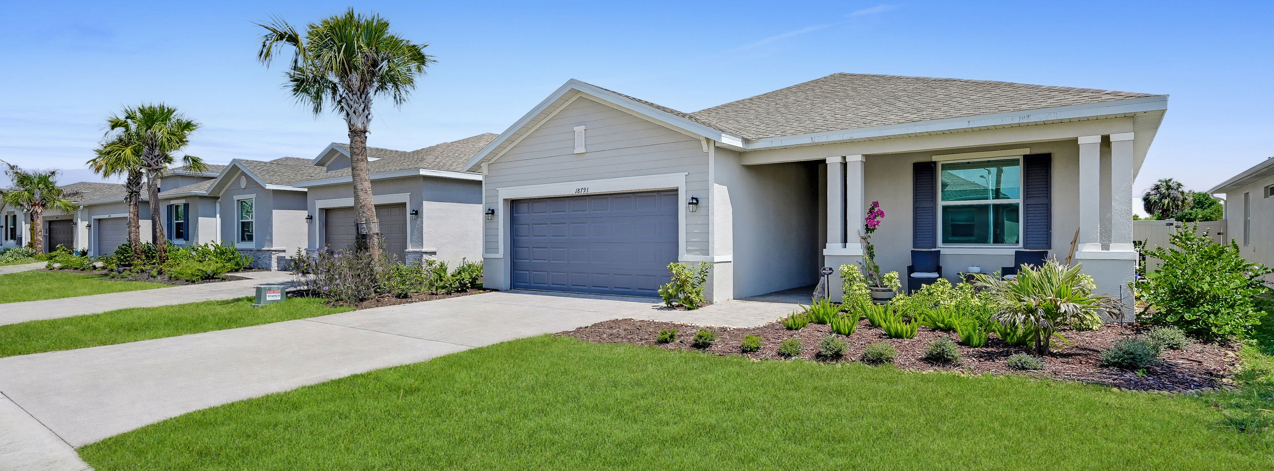Executive Homes Ibis Landing Streetscape