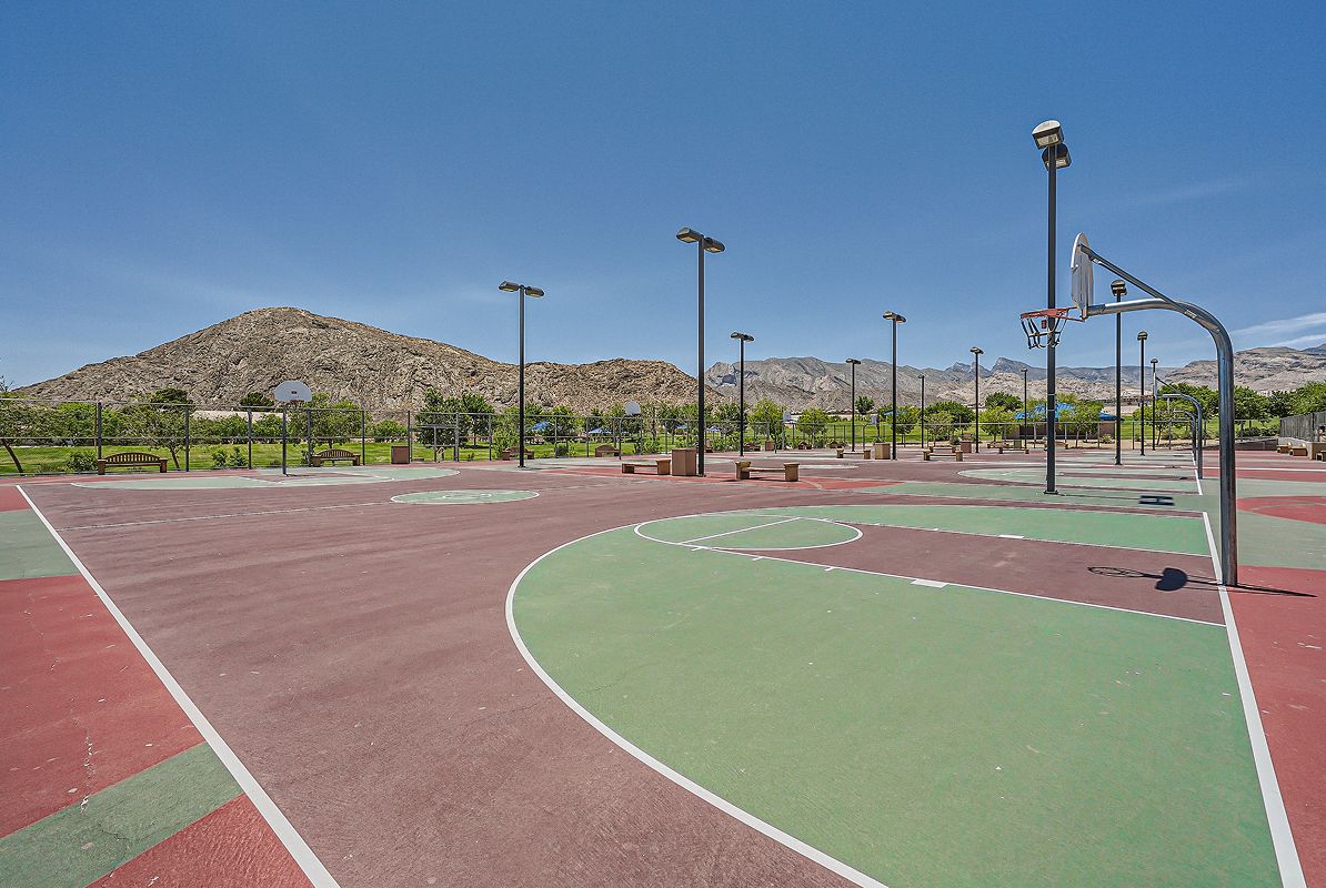 Las Vegas Lone Mountain Regional Park Basketball Court