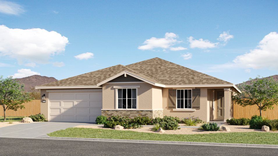 The Abetta - Middleland at Heybourne Meadows: Minden, Nevada - Lennar