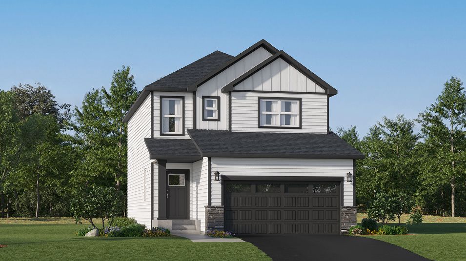 Carlton - Skye Meadows - Venture Collection: Rogers, Minnesota - Lennar