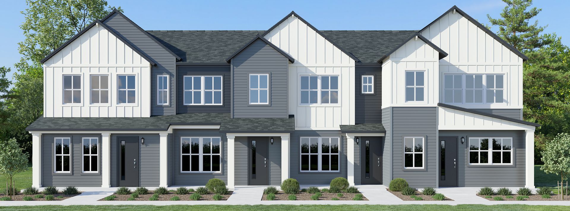 Parkside Tanterra 4 Plex Contemporary Farmhouse C F4