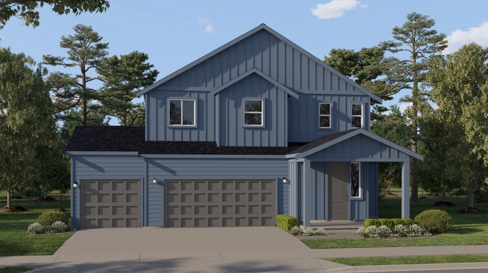 Blossom 3-car floor plan
