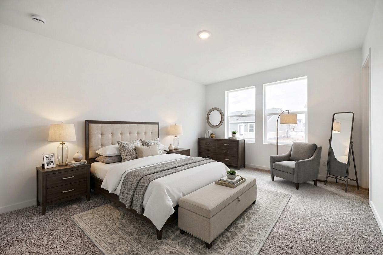 9121 Simmental Way Bedroom   Staged