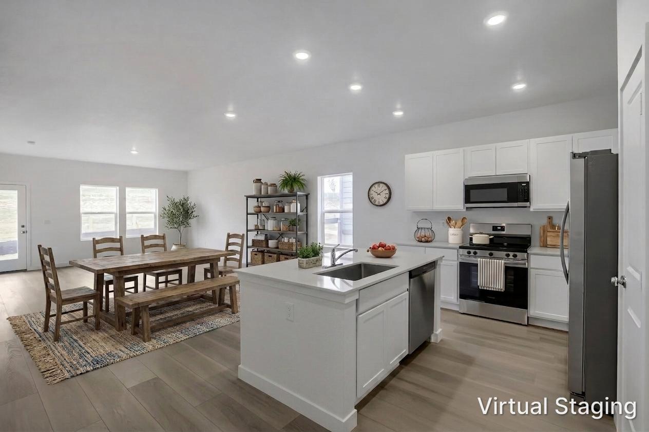 1758 Drumming Dr Kitchen Virtual Staging