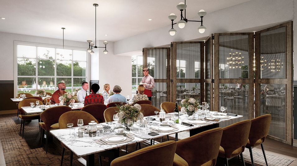 Webbs Reserve Amenity clubhouse Private Dining