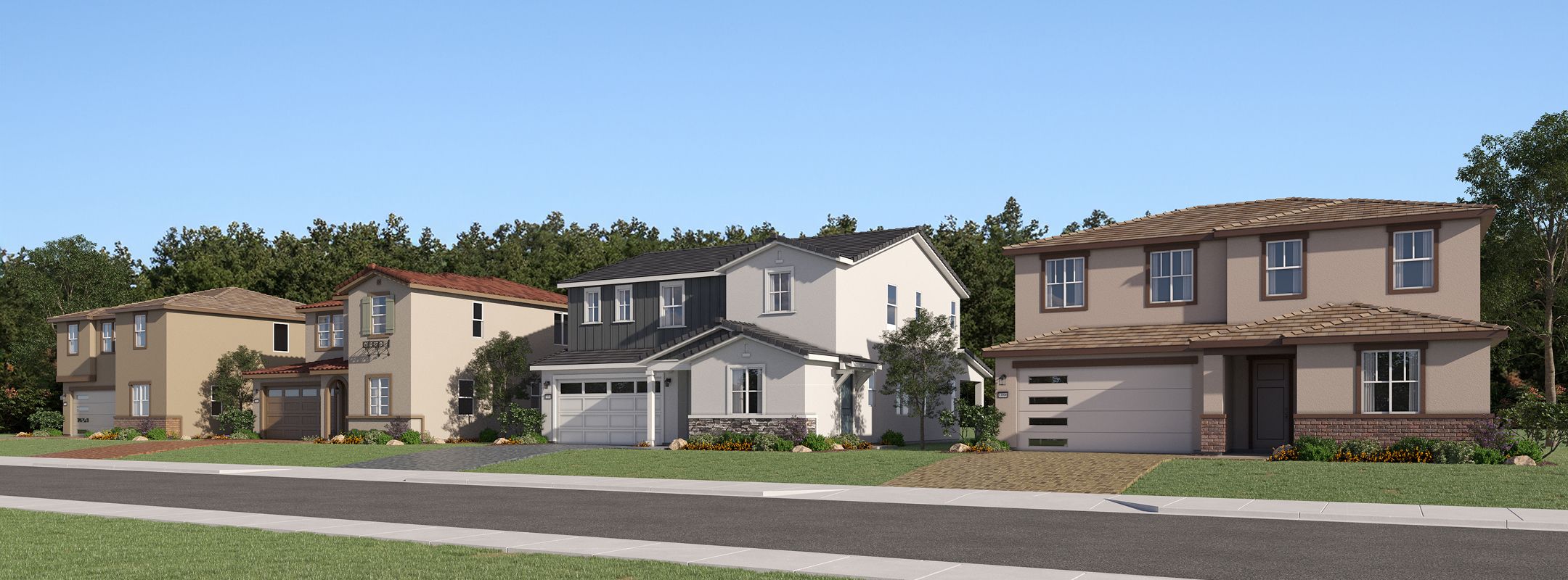 Highpoint East Ridge Streetscape