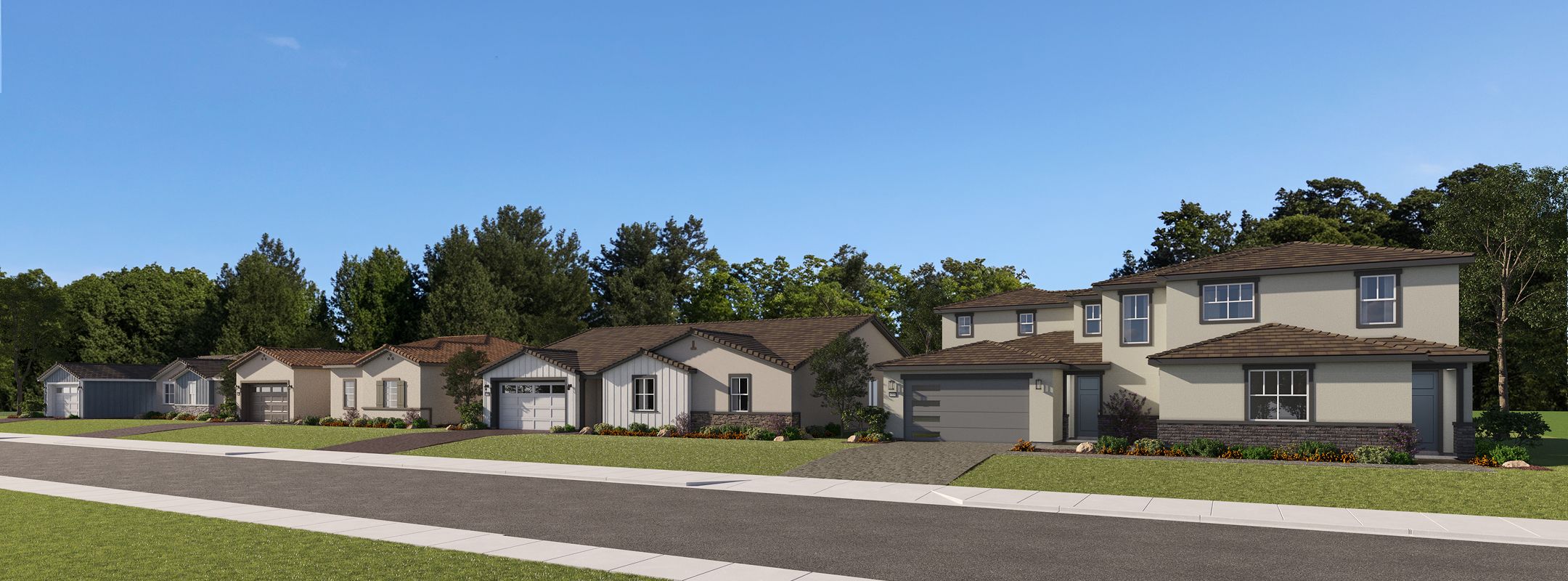 Starlight East Ridge Streetscape