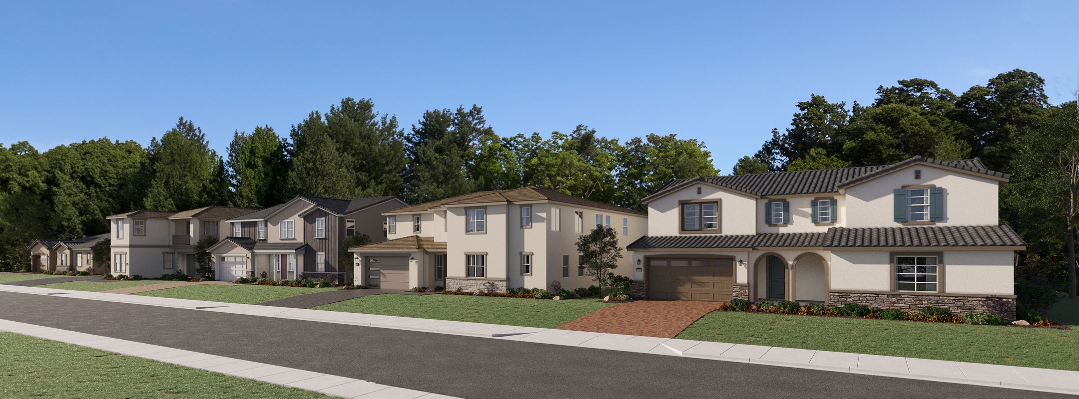 Castle Peak East Ridge Streetscape 2of2