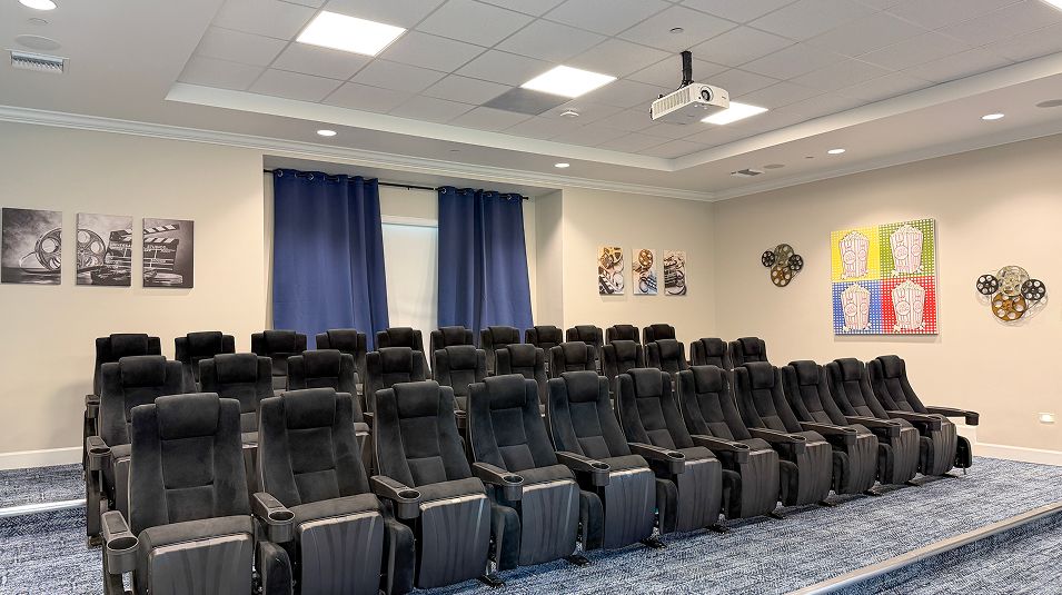 Veranda Preserve Amenity Clubhouse Theater 2of2
