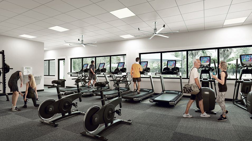 Villagesof Westport Amenity Fitness Center