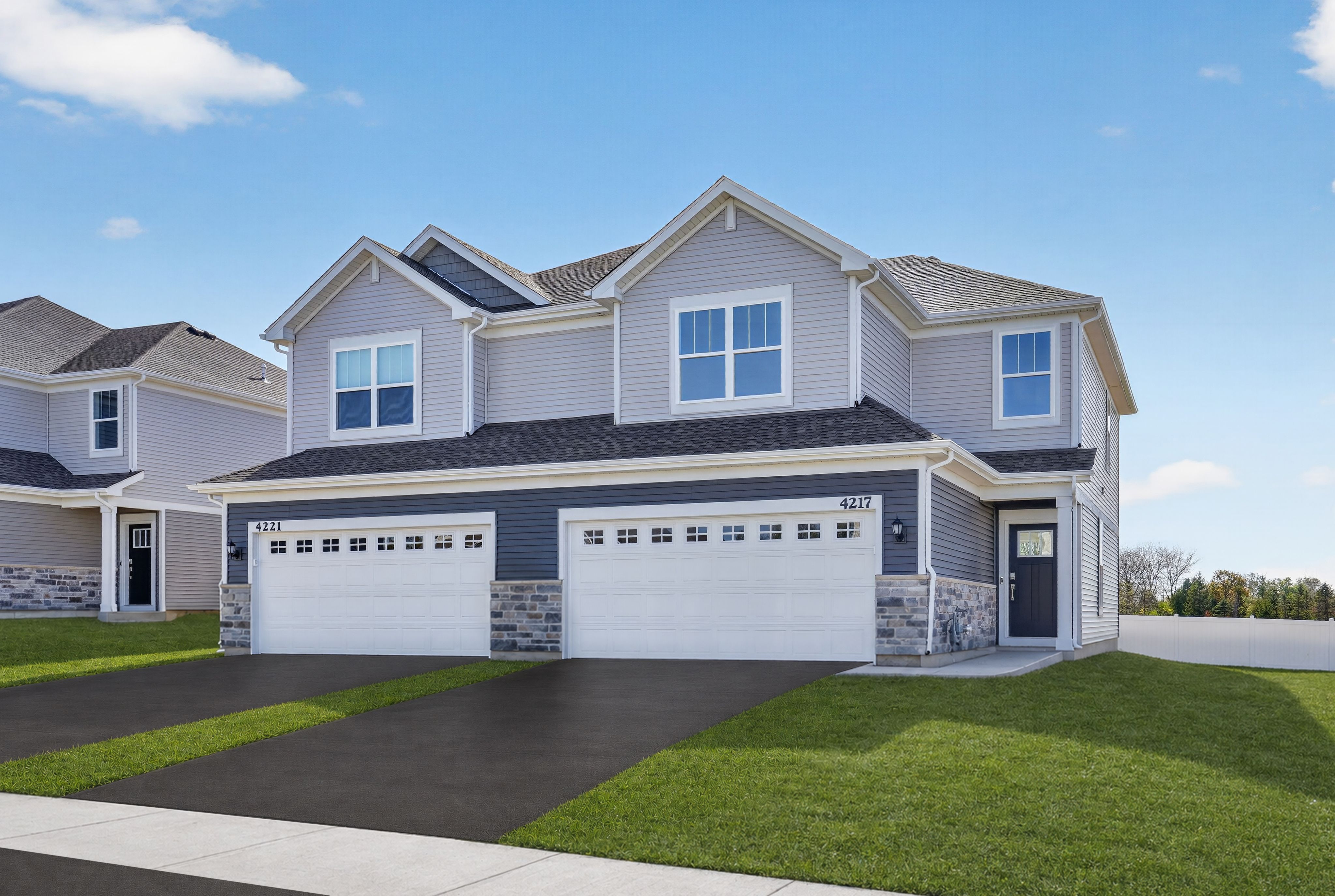 Marianne - Riverwoods - Duplex: Woodstock, Wisconsin - Lennar