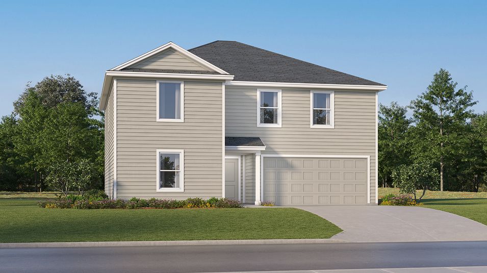 Mantle - Bertram Oaks - Majors Collection: Bertram, Texas - Lennar