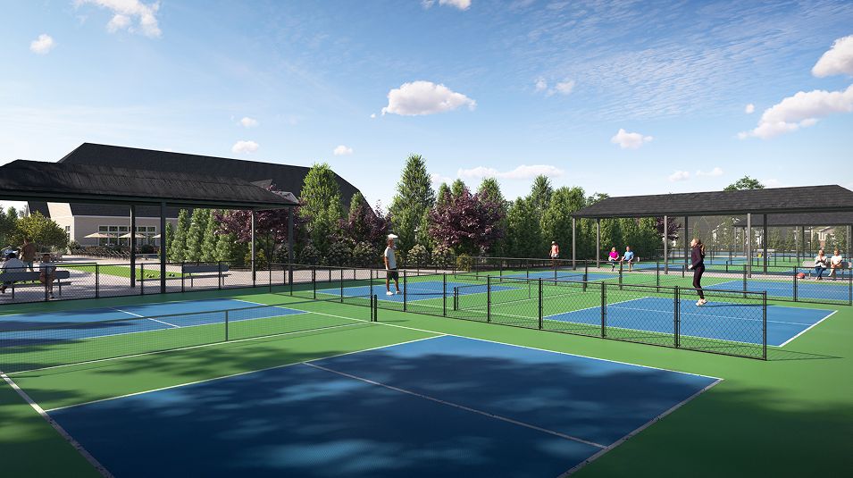 Easton Amenity Pickleball Court
