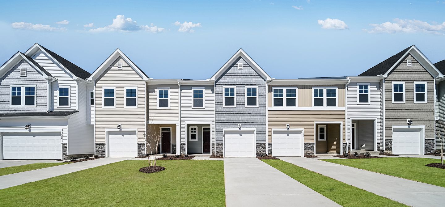 Finley Landing Townes Streetscape