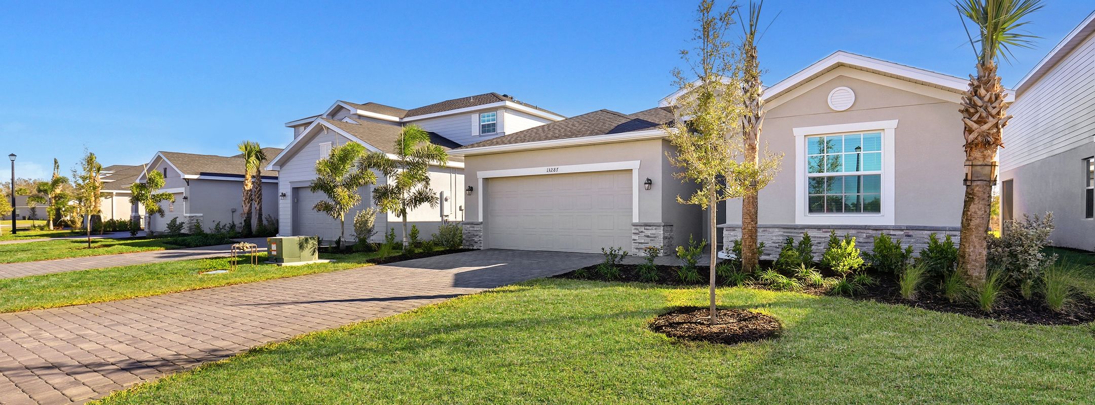 Executive Homes Turnleaf Streetscape