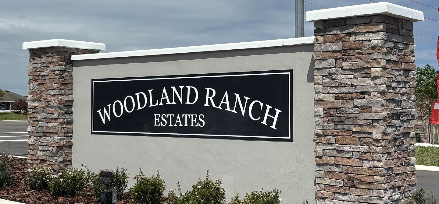 Woodland Ranch Estates Amenity Monument