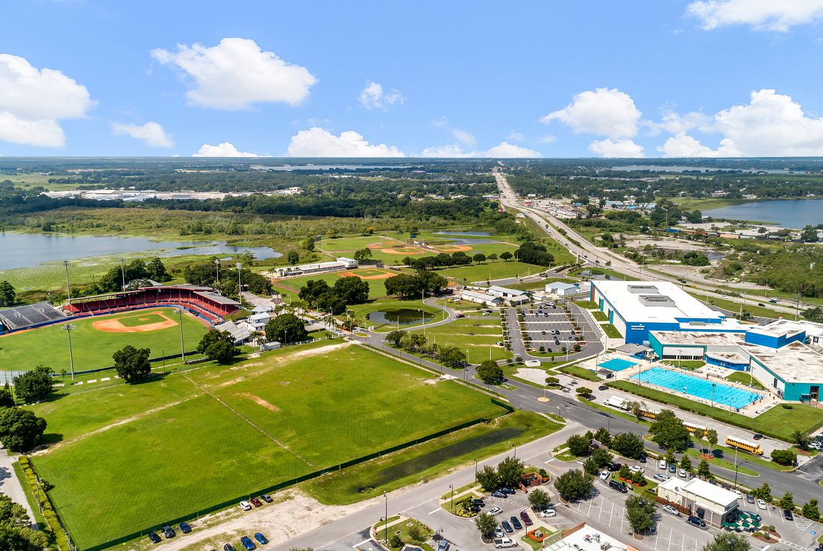 Orlando Winter Haven Chainof Lakes Park Aerial