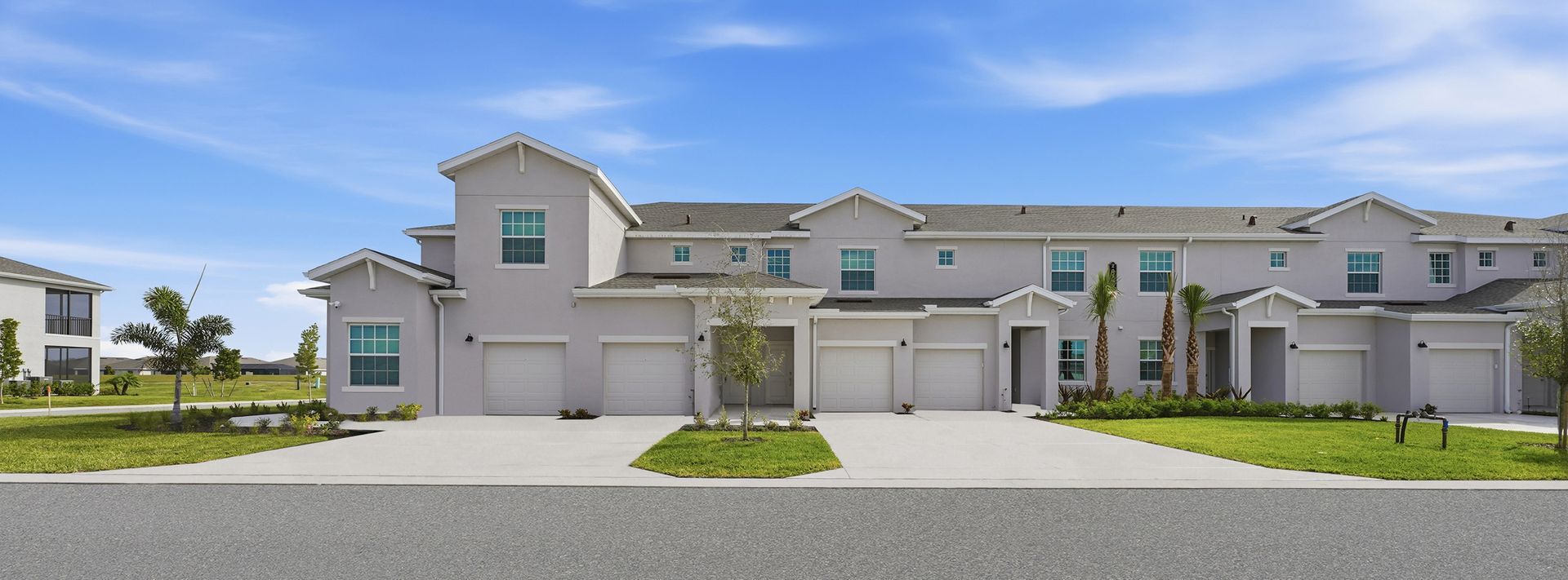 Carriage Homes Ibis Landing Golf Country Club Streetscape