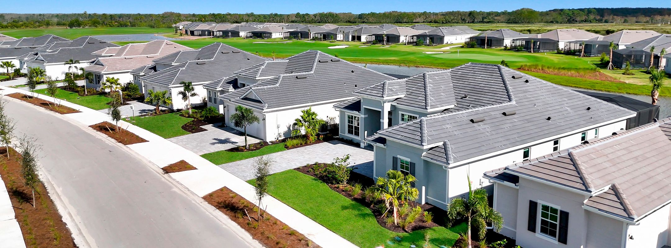 Estate Homes Webbs Reserve Streetscape 2of2