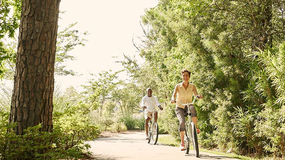 The Preserve Amenity Walking Trails Photoshoot