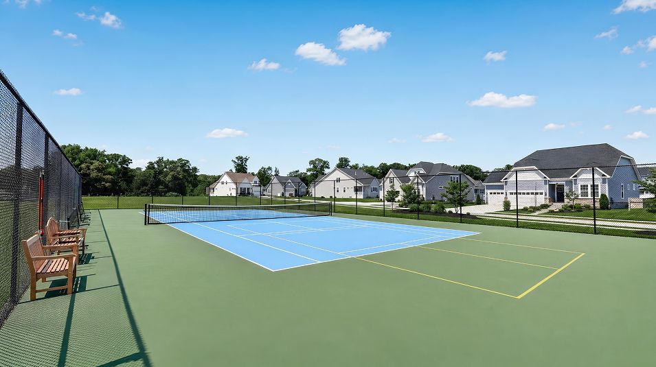 Acadia Landing Amenity Tennis Court