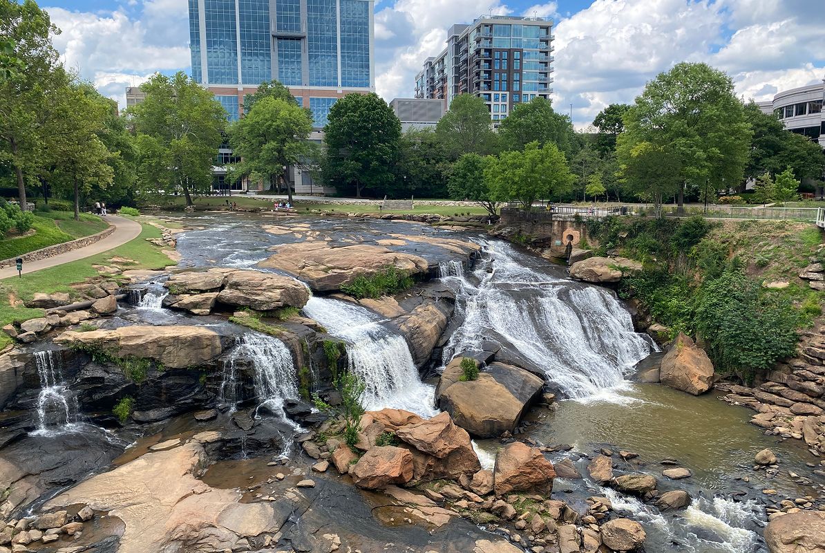 SC Greenville Aerial Falls Park On The Reedy 2of2