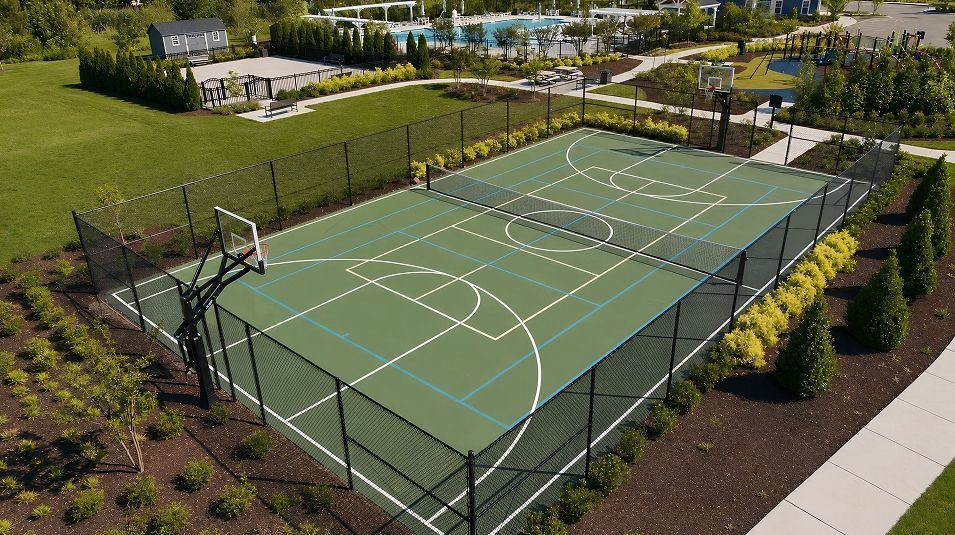 Lakeside Trappe Amenity Sports Court 2of4