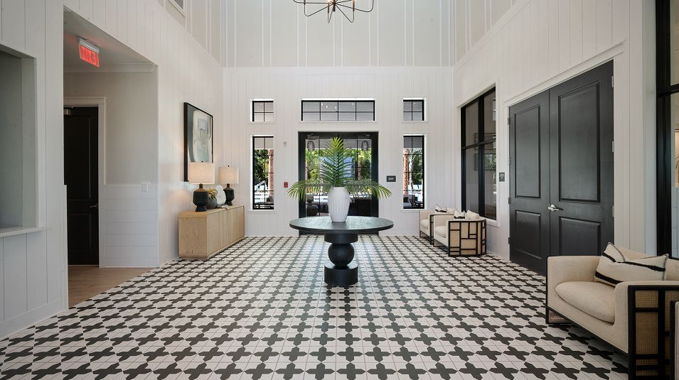 Prosperity Lakes Amenity Clubhouse Interior Entry