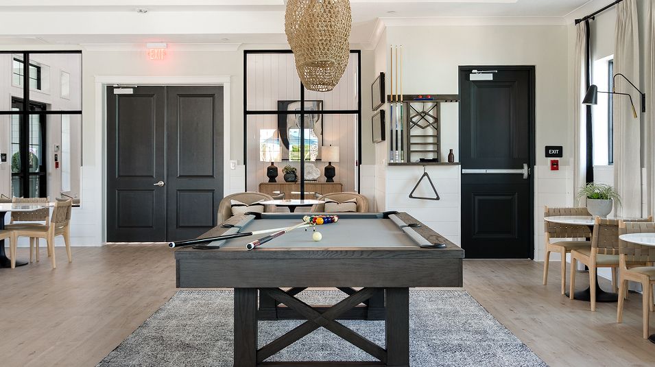 Prosperity Lakes Amenity Clubhouse Billiards