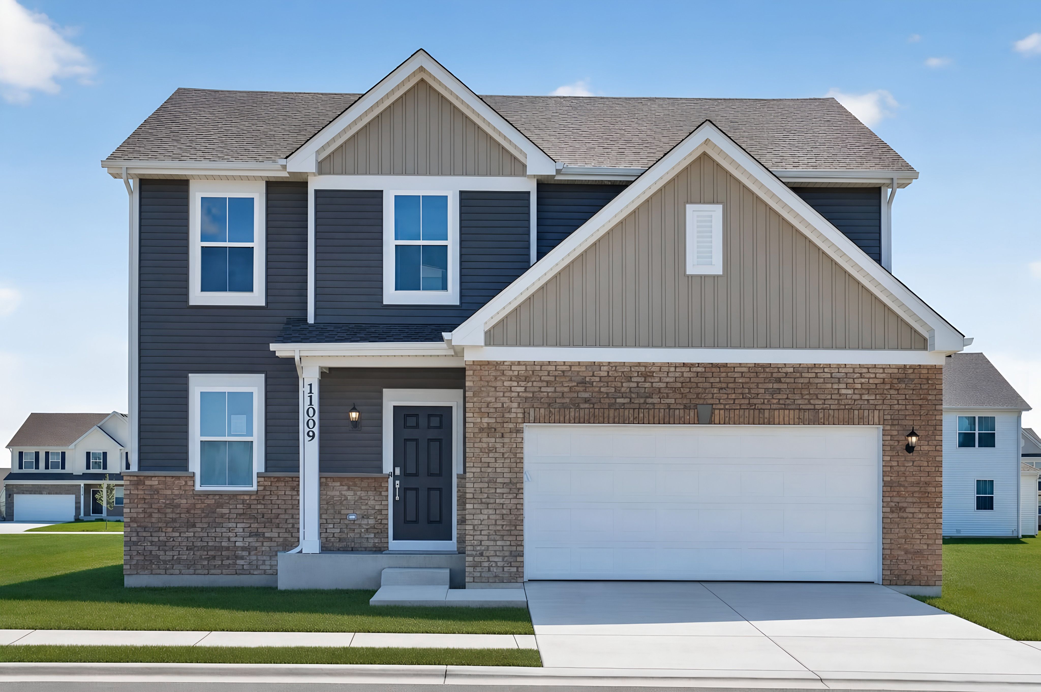 Meadowlark - Aylesworth - Horizon Series: Winfield, Indiana - Lennar