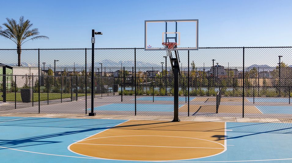 The Preserve Amenity Club On Main Sports Court Basketball