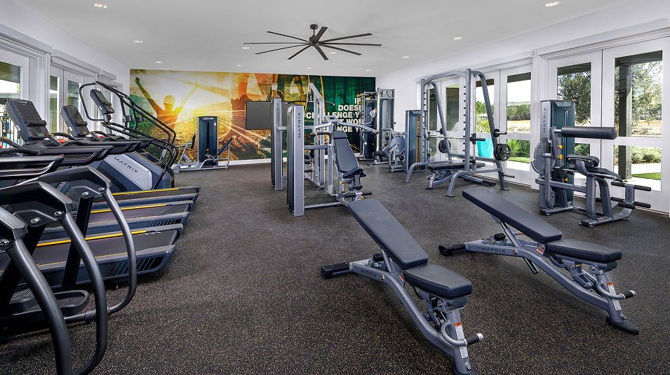 The Preserve Amenity Meadowhouse Fitness Center