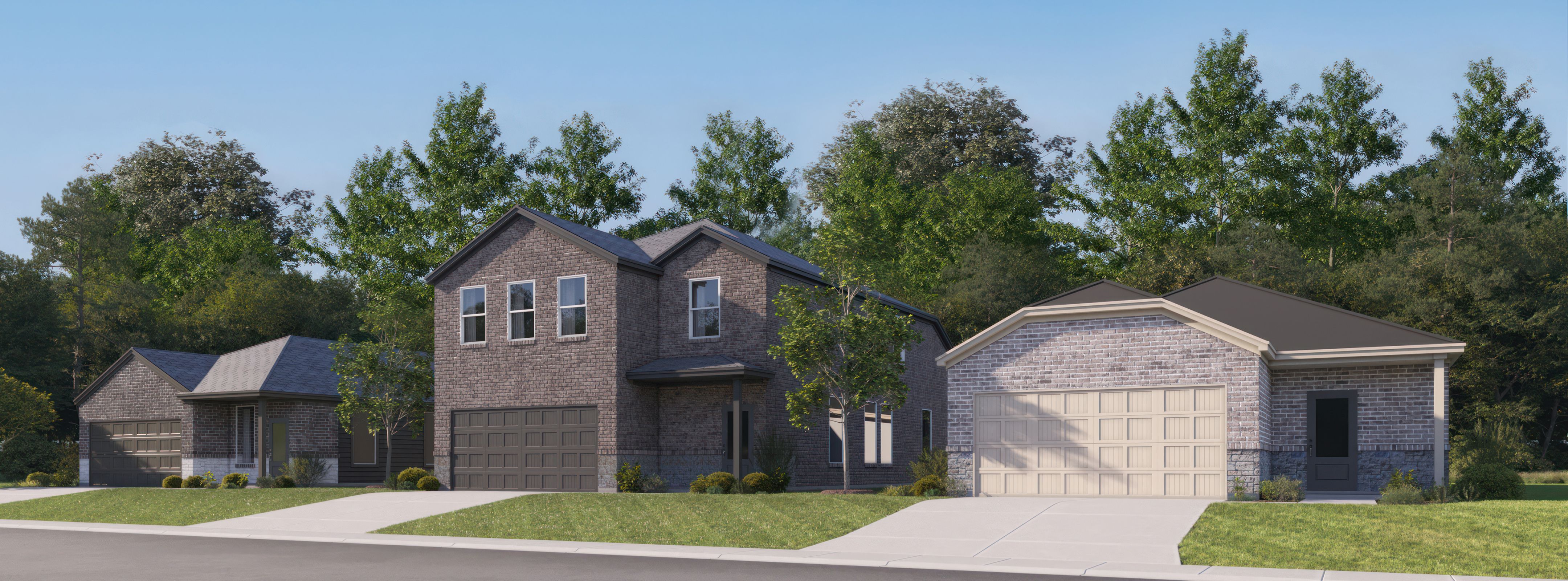 Grove Core Eventide 3 Side Brick Streetscape 2of2