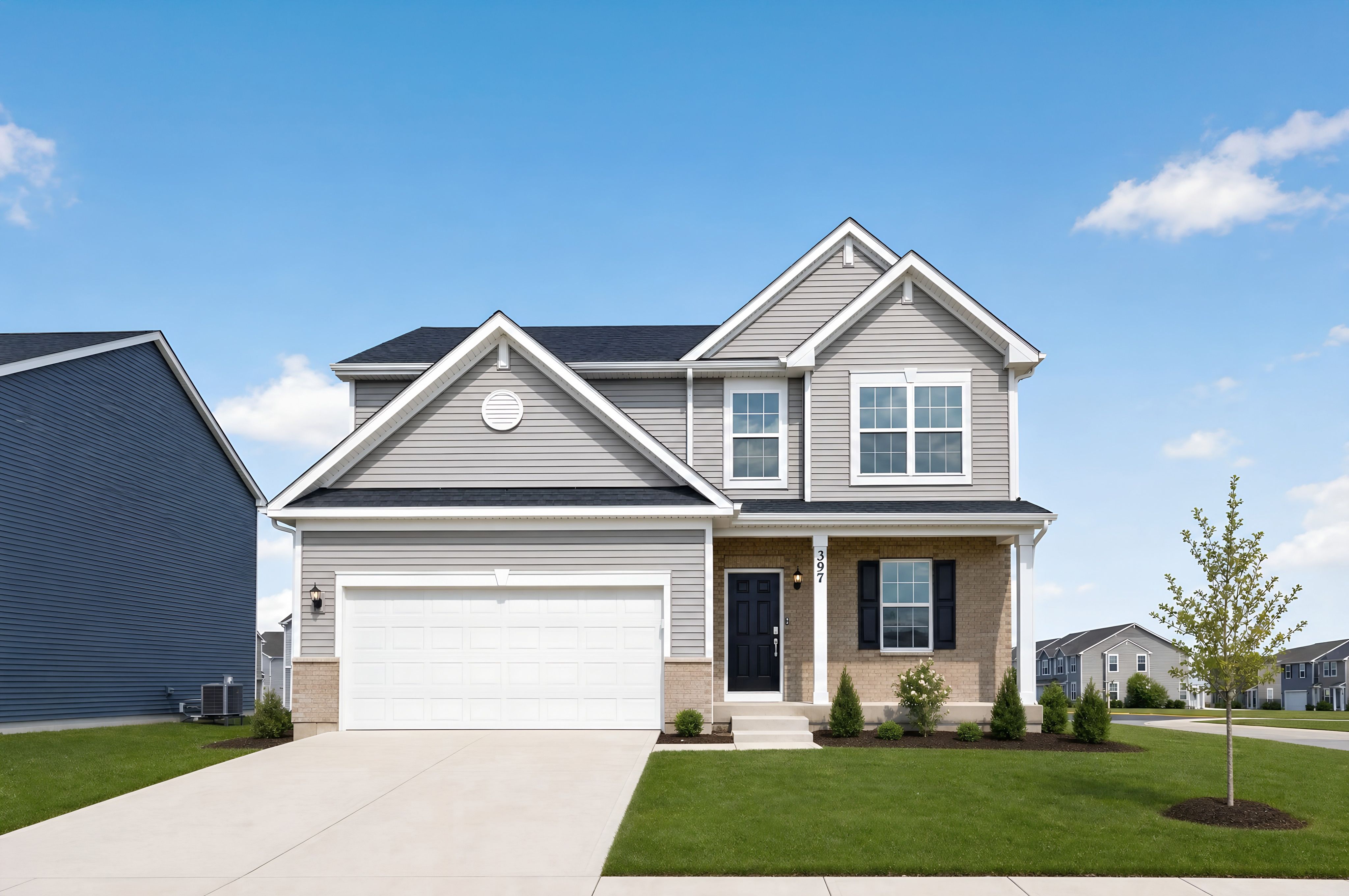 Meadowlark - Hudson Pointe II - Horizon Series: Oswego, Illinois - Lennar