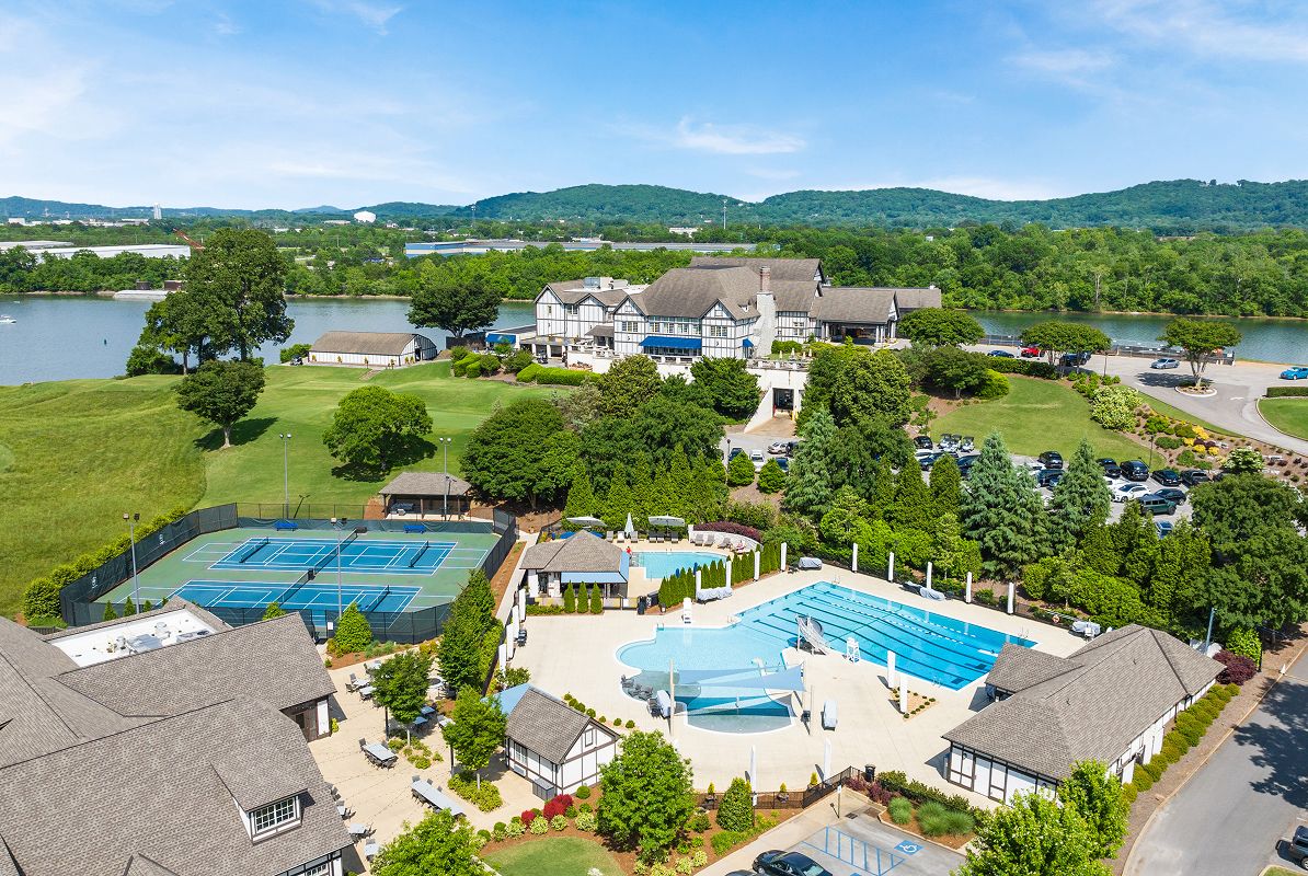 Chattanooga Aerial Chattanooga Golf Club 5of6